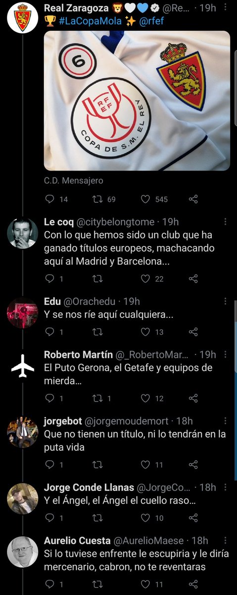 Y la afición de tu equipo como es?