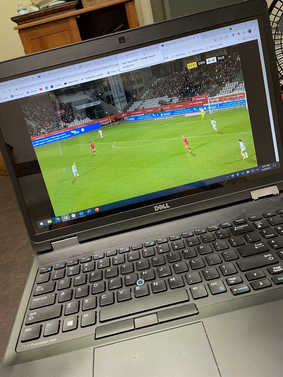 RachaelKPalmer's tweet photo. Denmark and Russia have kicked off, and it’s live on Paramount+
Women’s soccer fans, tune in! 🇷🇺 🇩🇰
#DENRUS | 0-0 https://t.co/NoWPLLfqdp