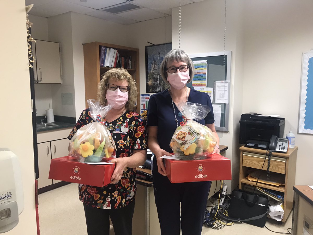 SVSDFoundation's tweet photo. For SVF, #GivingTuesday is about giving back to those who give their all - like school nurses who work hard every day to keep SV healthy. We surprised all nurses today to give thanks and show our appreciation. #SVTogether #SVGivesBack #GivingTuesday2021 https://t.co/EdvTnJYJC1