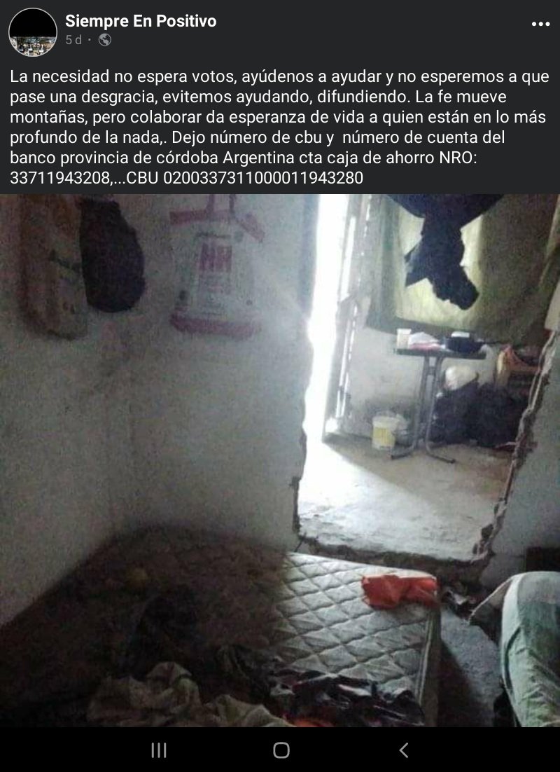 Todo aquel que se quiera llegar para ayudar escriban al privado y les dare la dirección, gracias y si pueden compartan ,gracias