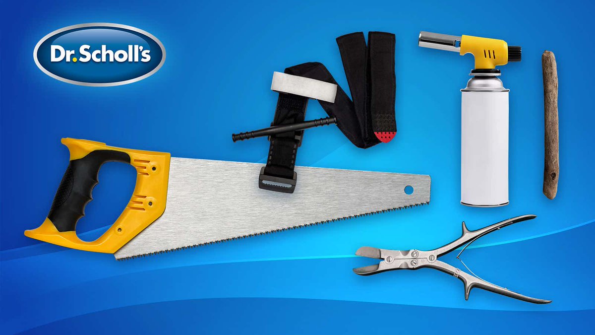 TheOnion's tweet photo. Dr. Scholl’s Introduces New Amputation Kit For Dry, Cracked Feet https://t.co/uHJTXVY6cW https://t.co/xIkdsygR6R