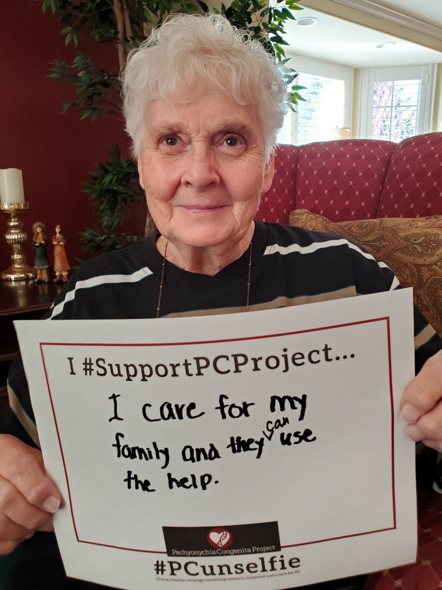 Pachyonychia's tweet photo. Thank you, Joyce for being a fantastic supporter of PC Project for many, many years. Without you, our work would not be possible!

To donate: https://t.co/ZhPMwaU6m4 

#Pachyonychia #RareDisease #CurePC #StrongerThanPC #Dermtwitter #PCUnselfie #GivingTuesday #SupportPCProject https://t.co/iG7IwpeUoY