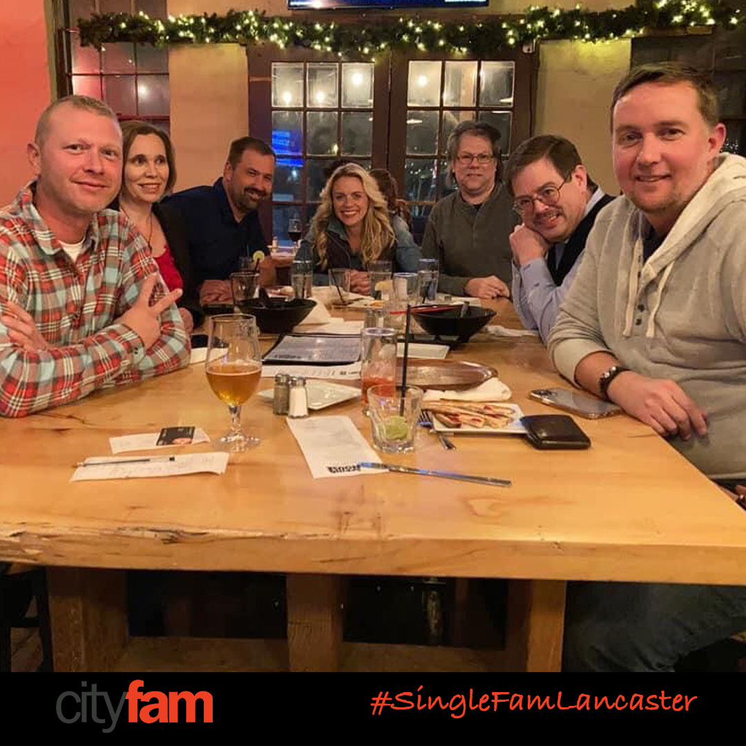 TheCityFam's tweet photo. We're excited to share that SingleFam Lancaster had their first meet and greet! FAM is all around the country! Isn't that great? 😄🙌 https://t.co/lJ2fdzMgSD