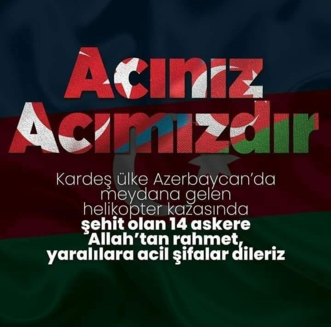 #Azerbaijani Vatan Sağolsun.