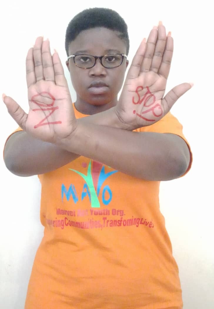 I'm adding my voice to say "NO" to gender based violence. You too can do that! Join the campaign to End Gender Based Violence #endgbvtogether 
#16Days #16DaysofActivism #StopGBV 
<a href="/nangozimbabwe/">NANGO Zimbabwe</a> <a href="/GirlsNotBrides/">Girls Not Brides</a> <a href="/amandachenai/">empower girls🇿🇼🇲🇼</a> <a href="/hivosrosa/">Hivos Southern Africa</a> <a href="/RozariaConnects/">Rozaria Memorial Trust</a> <a href="/ShamwariyeMwana/">Shamwari Yemwanasikana</a> <a href="/tagalife/">Tag a Life Int(TaLI)</a>