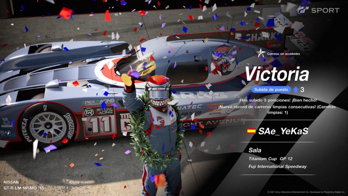 Dar también la enhorabuena por la doble VICTORIA  que hicimos ayer en la COPA de <a href="/Titanium__Red/">Titanium__Red / M.Lucas</a> gran trabajo de nuestros pilotos @SAe_XSIPower37 y de <a href="/Yekas_84/">Tino García</a>. Encantados de que estén en nuestras filas grandes SHARK 🦈🦈.