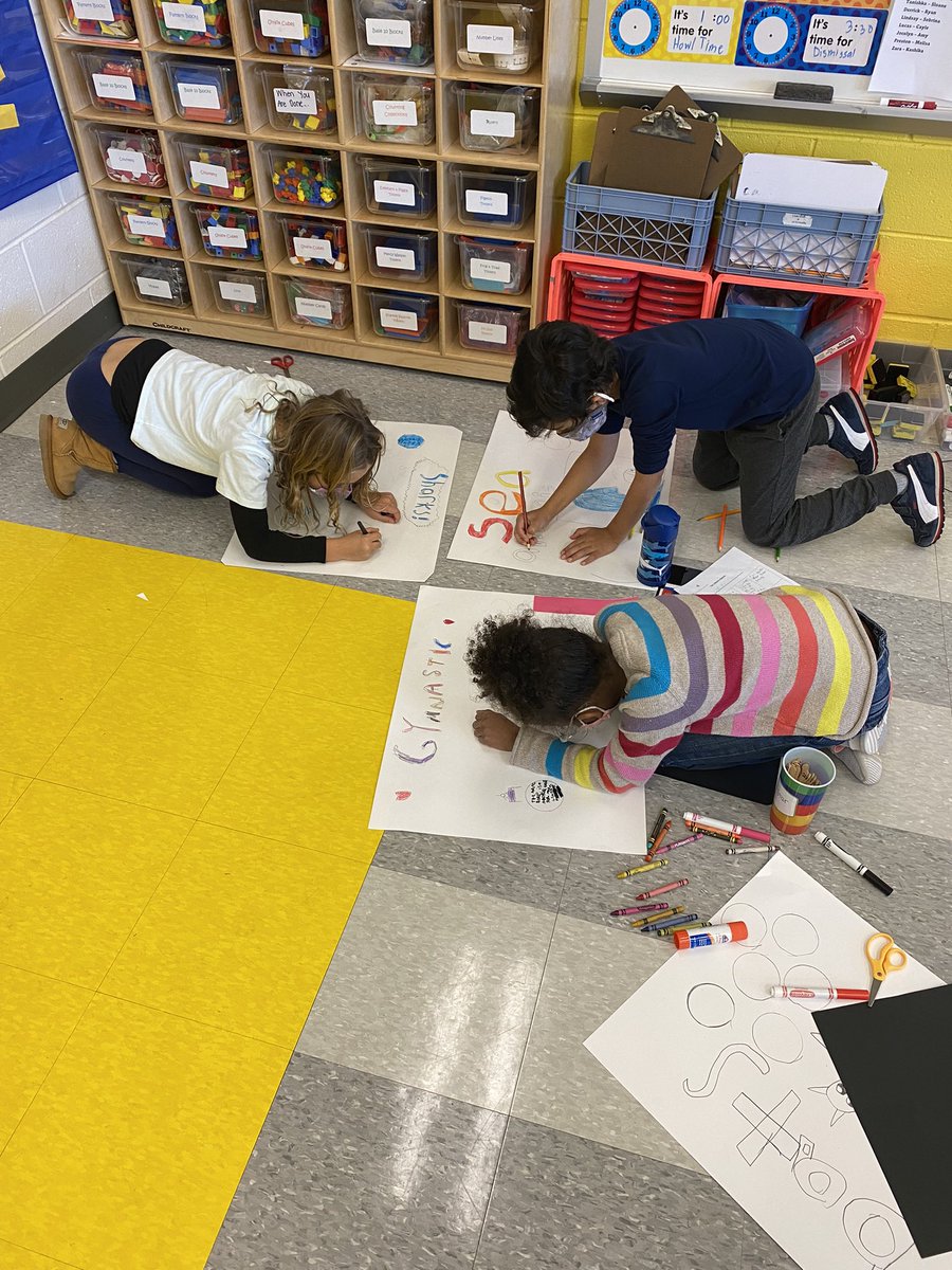 Mariner2nd's tweet photo. Our 2nd graders are working hard on their nonfiction posters! We can’t wait to present them! https://t.co/Gggc3HCTmv