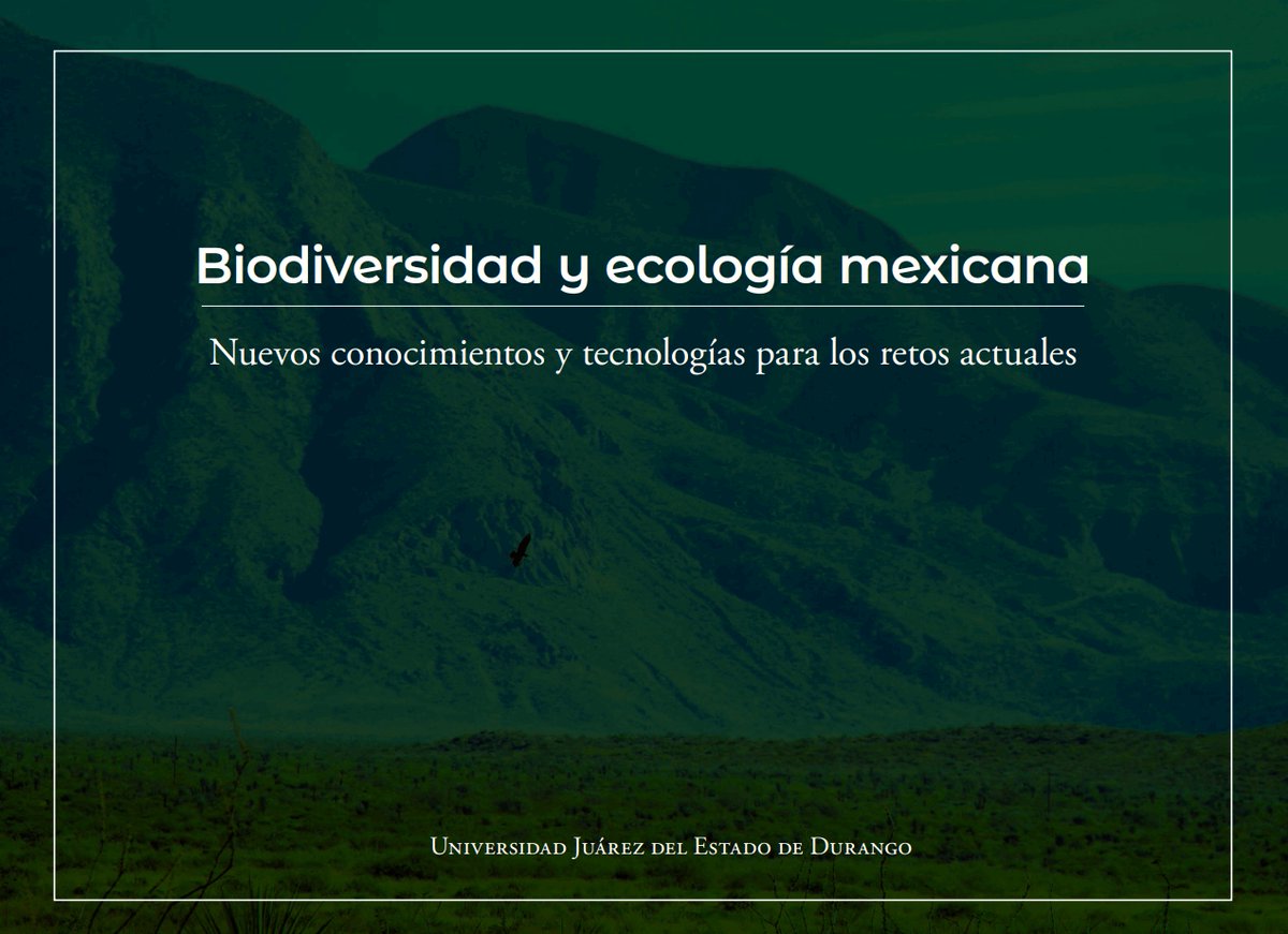 EditorialUJEDMX's tweet photo. Presentación del libro "Biodiversidad y ecología mexicana: Nuevos conocimientos y tecnologías para los retos actuales" en la FIL Guadalajara. 30 de noviembre • 11:00 horas"https://t.co/N5eRok1ilh
#SomosUJED #RedNacionalAltexto https://t.co/BrfZAM8pYo