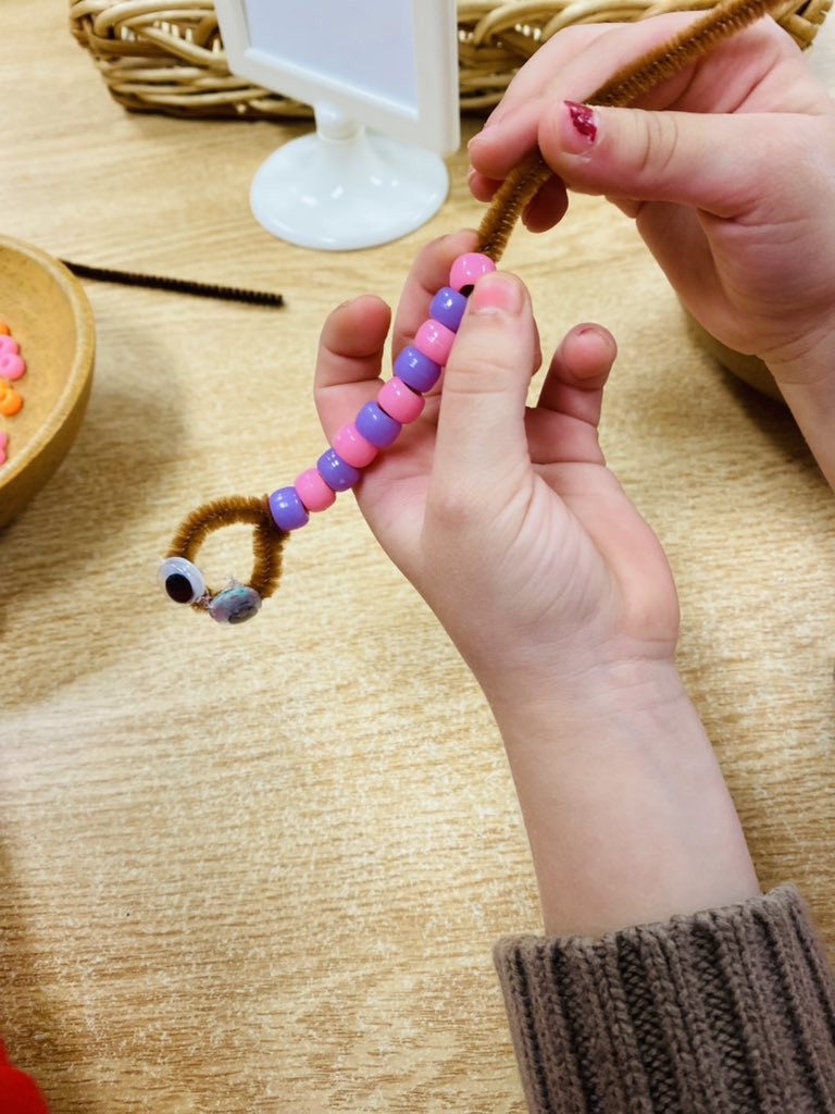 inghamkinder's tweet photo. Making some pattern worms https://t.co/4LwyJZw3sb