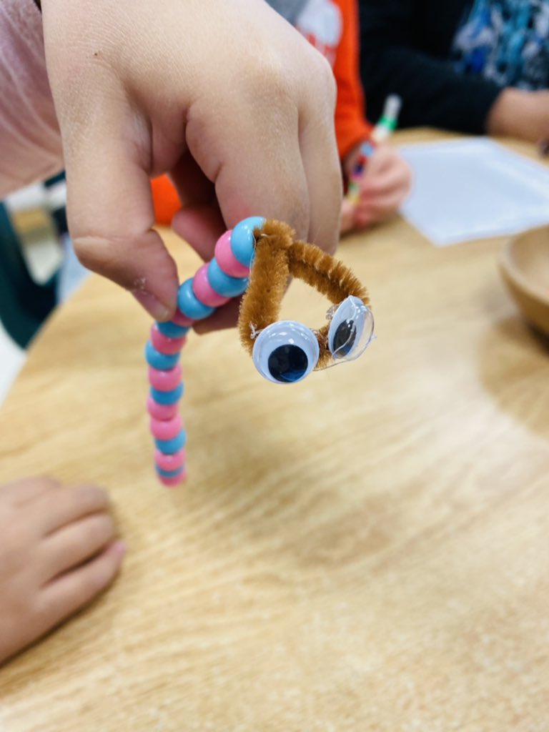 inghamkinder's tweet photo. Making some pattern worms https://t.co/4LwyJZw3sb
