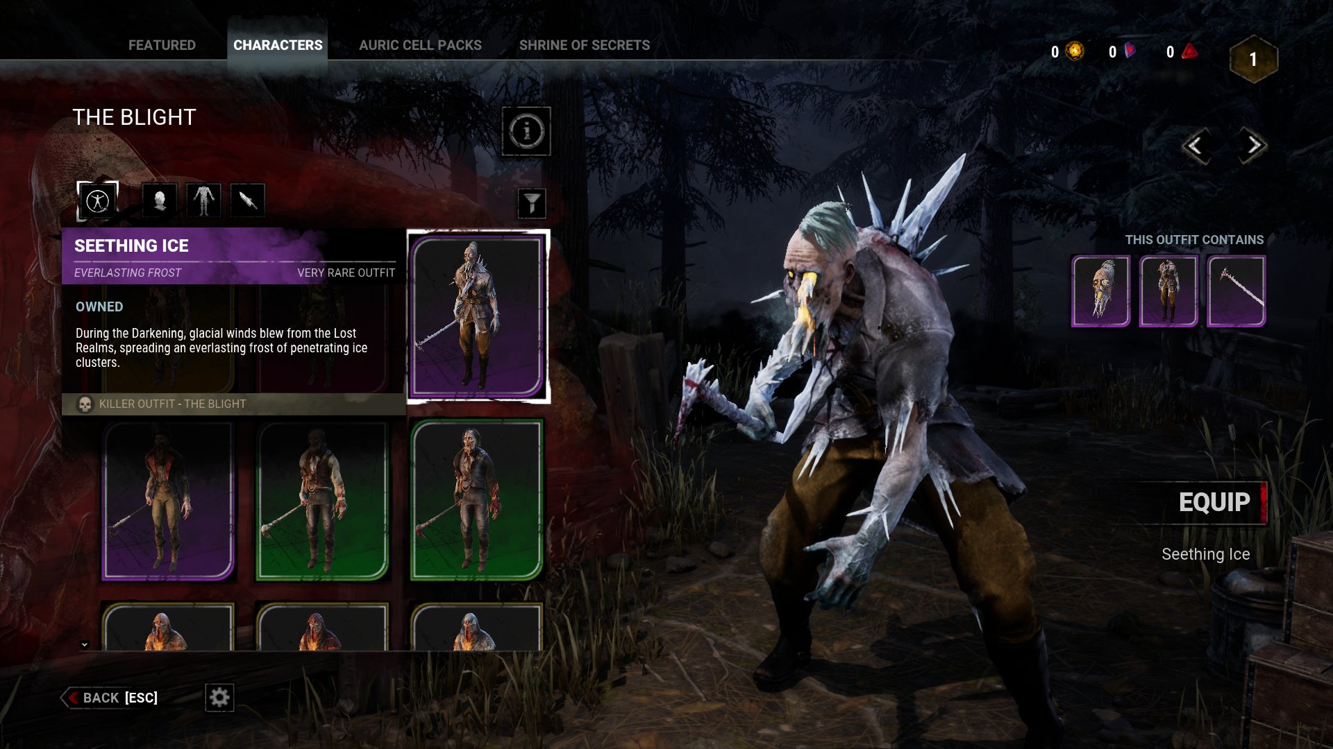 DBDLeaks on Twitter: "Unreleased cosmetic for The Blight from "Everlasting  Frost" collection. I have no idea why it's not released, presumably  postponed. #DeadbyDaylight #dbdleaks #leaksdbd #dbd  https://t.co/8c7nJfuSXL" / Twitter
