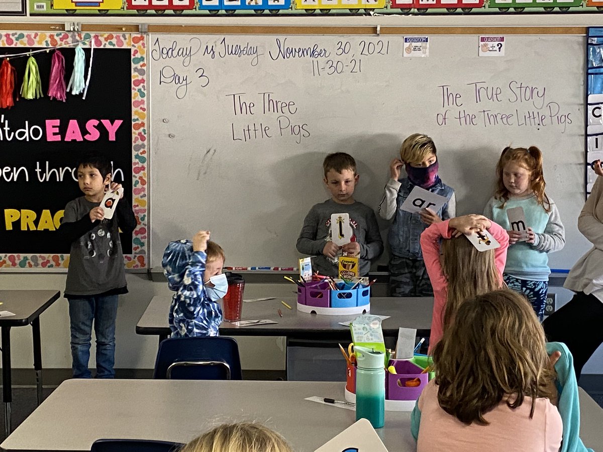 2nd graders are working on syllables, open/closed syllables, and spelling , <a href="/letterland/">Letterland</a> #rcpiratepride #ignitelearningBCPS