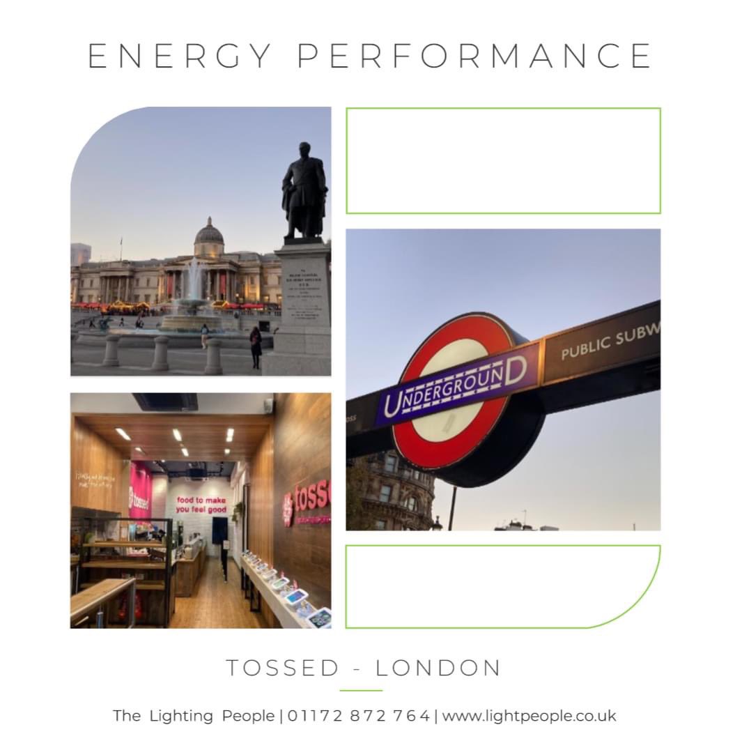 Recently we visited #London to carry out an energy performance survey for the lighting at the well-known salad chain, Tossed. Our retrofit LED light fixtures will make significant energy and financial savings for this business. 💡

#Tossed #TheLightingPeople #EnergyPerformance