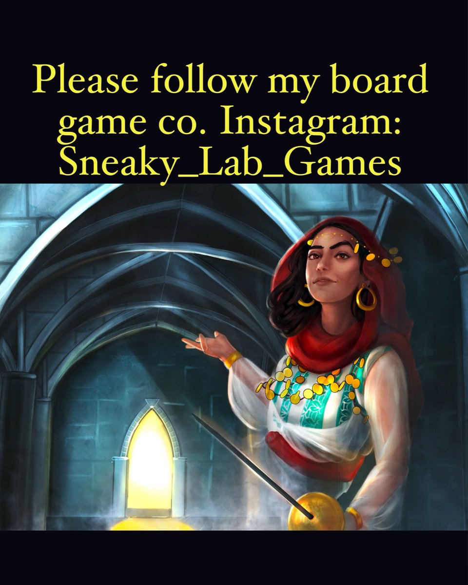 Please follow my Board Game Co. Instagram Acct instagram.com/sneaky_lab_gam…