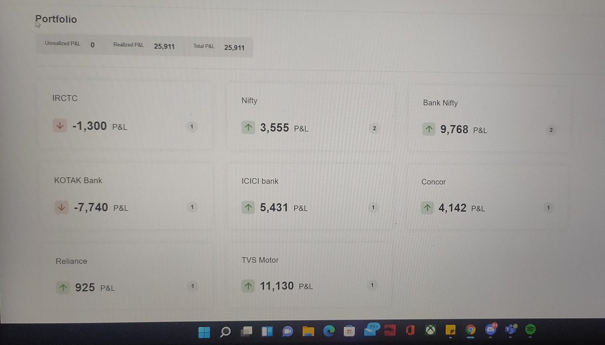 geekyogreeks's tweet image. Portfolio update : Follow for more trades