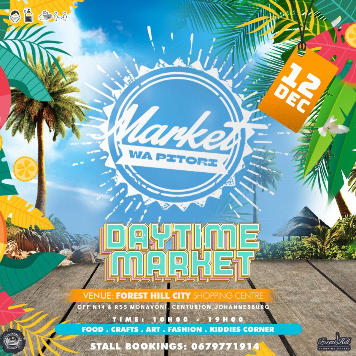 Keki89dB's tweet photo. 🚨WE ARE BACK AGAIN 🚨LAST ONE FOR THE YEAR 
📍12th DECEMBER 
📍10:00-19:00
📍STALL BOOKINGS: 0679771914
#daytimemarket https://t.co/V53ZIiu3Lq