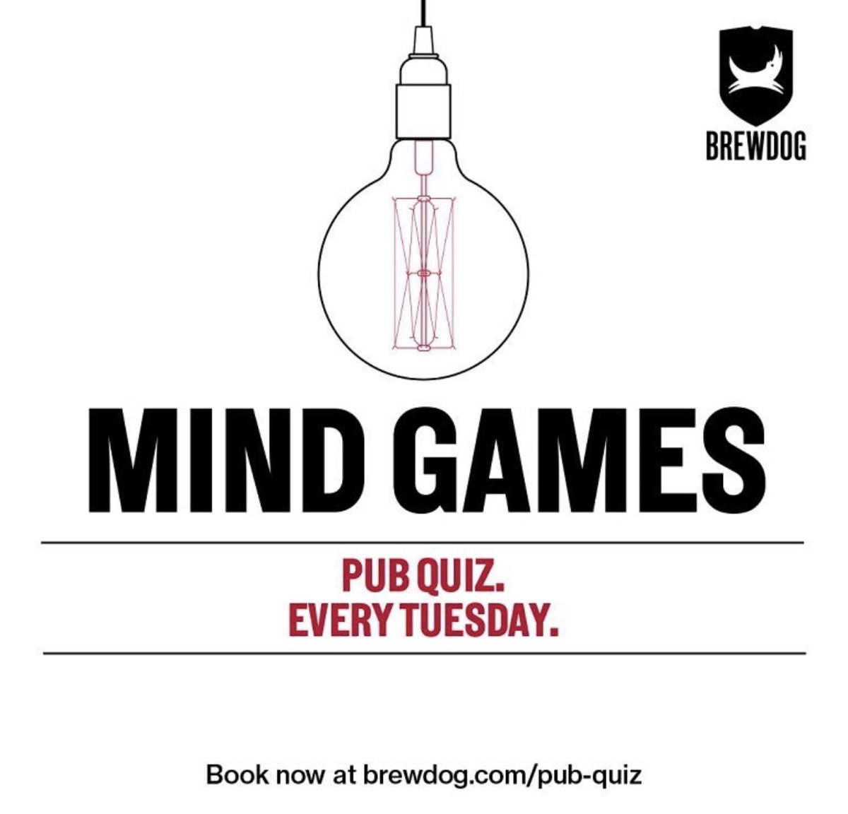 BrewdogPitt's tweet photo. Trivia every Tuesday at 7 pm 💡 https://t.co/Udy69lUBzV