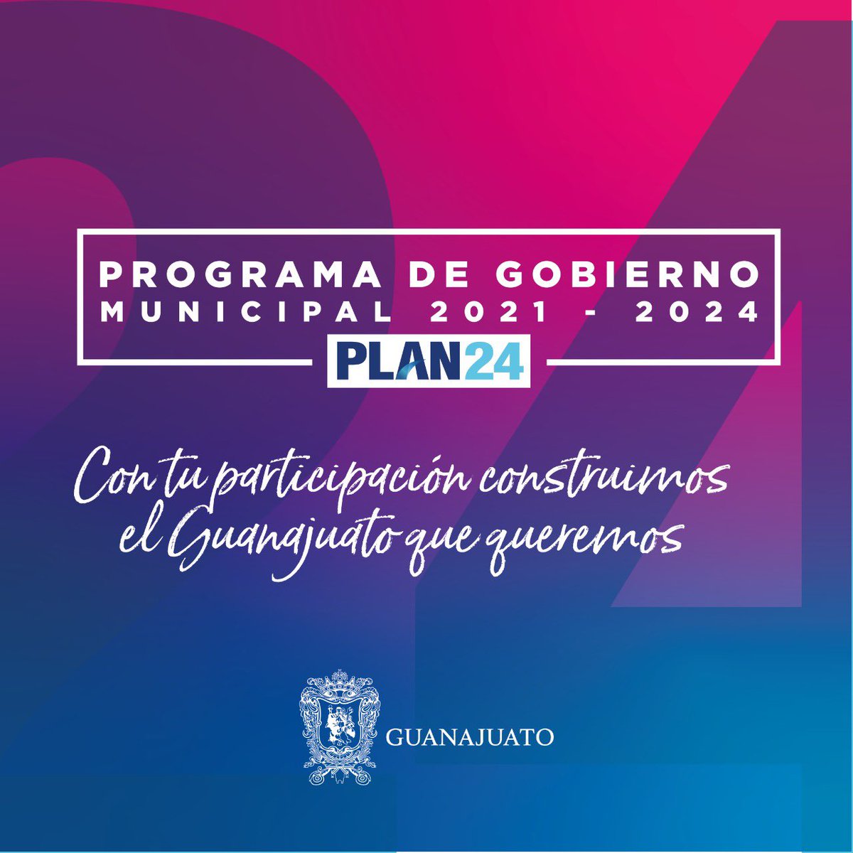 ANavarroMX's tweet photo. Hoy es el último día para que participes en la construcción del Programa de Gobierno 2021-2024 a través de Google Forms.
¡Haznos llegar tus prioridades, ideas y acciones!
https://t.co/GuP0GOv3Vj
#GuanajuatoCapital #Plan24 #PensandoEnGrande https://t.co/D70NdWnrAt