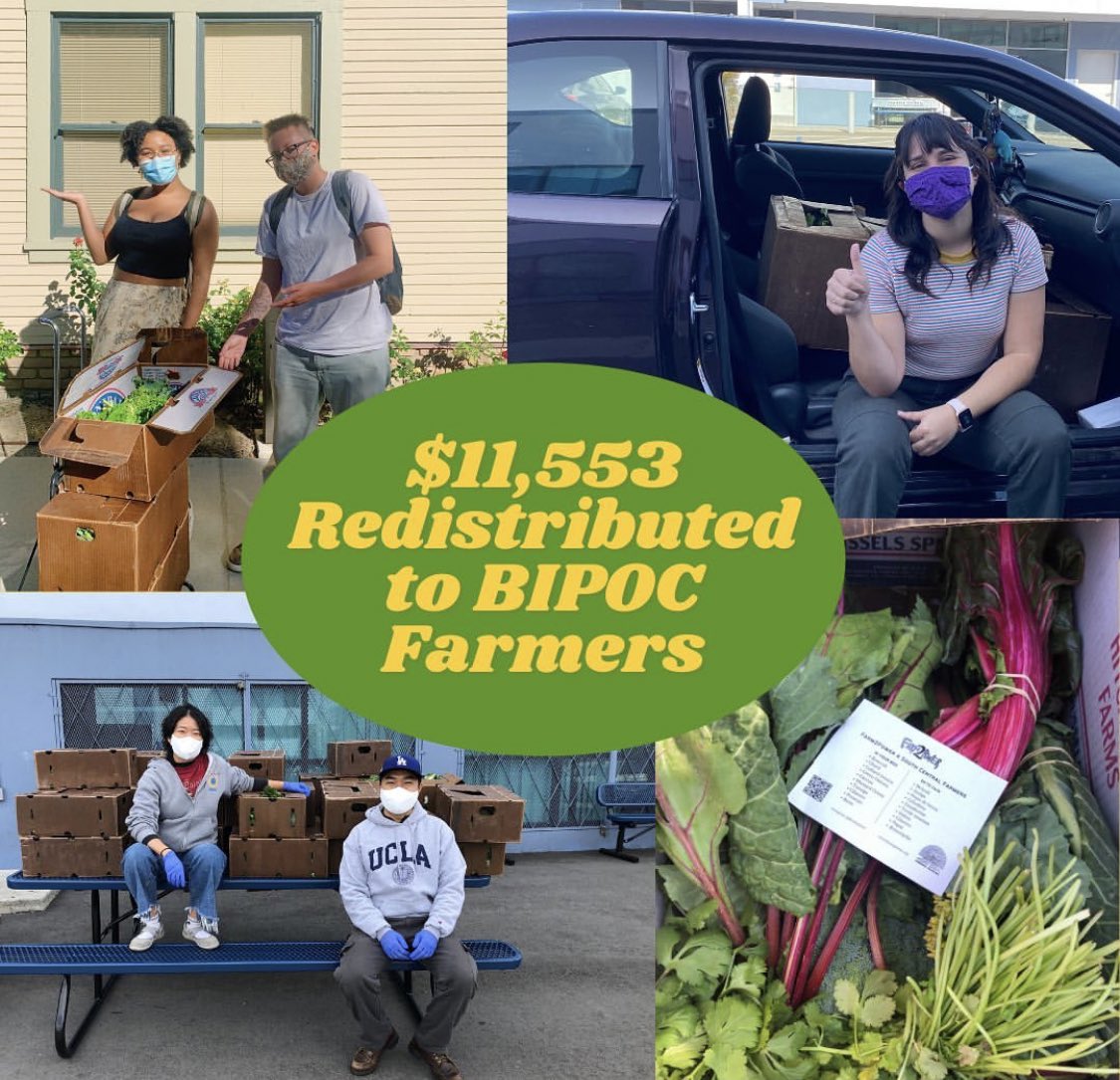 farm2power's tweet photo. This #GivingTuesday, consider donating to F2P! We are a small but mighty, nationwide collective that works to support local, BIPOC farmers and feed our community in LA through mutual aid. 

We urgently need more funds to get our monthly pantries and events back up and running! https://t.co/eLfjm0Rjh9