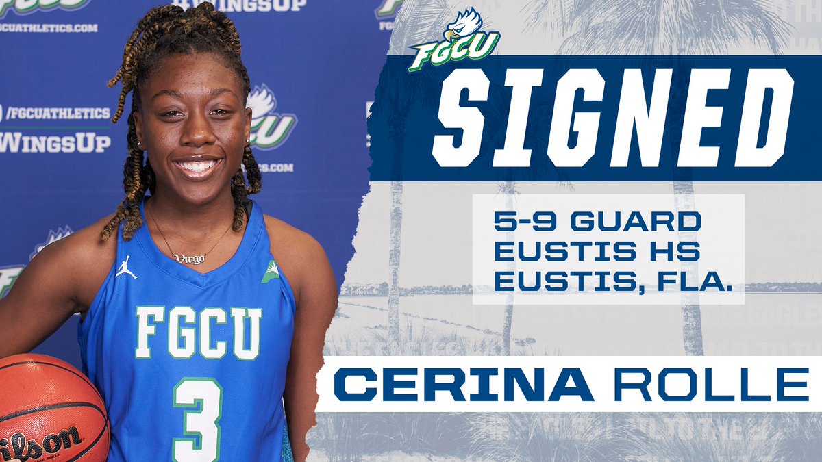 NEWS: Eagles sign Eustis (Fla.) product, Cerina Rolle

Story ➡️ bit.ly/3EcE5NS

#RainingThrees 🤙🦅🌴