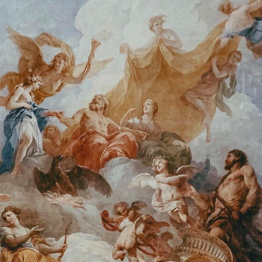fxnction_fx's tweet photo. Versailles ceiling by Jean-Baptiste de Champaigne https://t.co/JQV2htuVy1