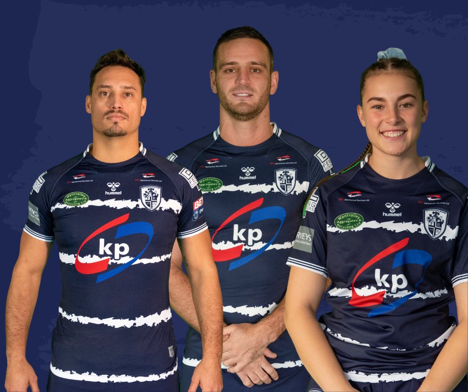 FevRoversRLFC's tweet photo. 🤝 As always a big thank you to our front of shirt partner @kpGroup_ who have again supported our club. 

#UTR | #BlueWall | #OneClub https://t.co/Z7DKfqICtk