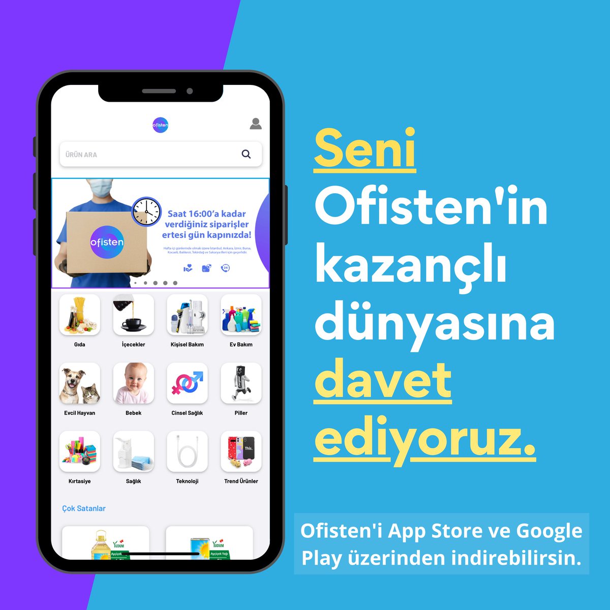 ofistenapp's tweet photo. Ofisten ailesine katılma sırası sende! https://t.co/fL1leFKvfI