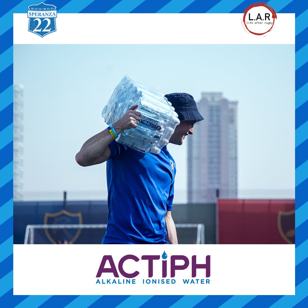 Big shoutout to @ACTIPHWater for supplying water for the team! 

Very much needed in the Dubai heat! 🔥