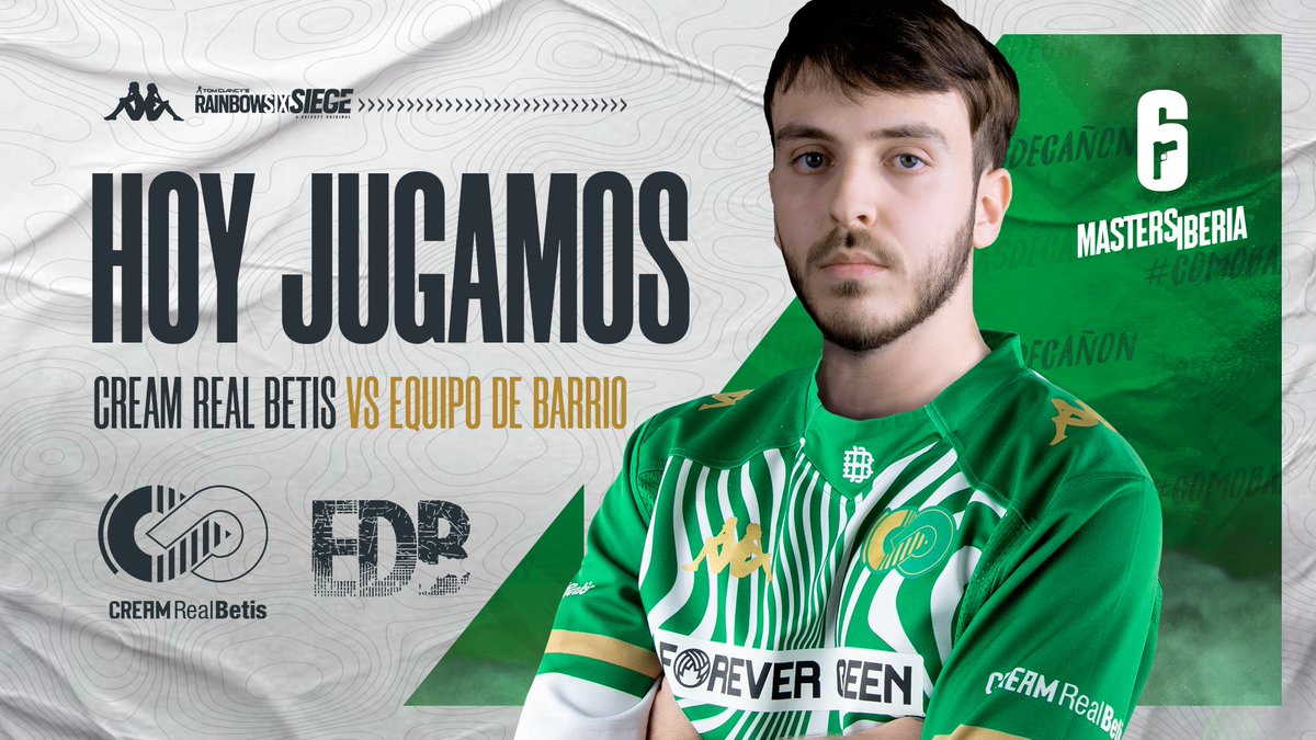 RBetisEsports's tweet photo. #BTSR6 | Último partido para nosotros en la #SixMastersIberia.

¡Nos enfrentamos a @EquipoDeBarrio a las 19:00 en https://t.co/RlK8vHbkvy!

#UnaPasiónLlamadaBetis https://t.co/Vmi6YwOdnv