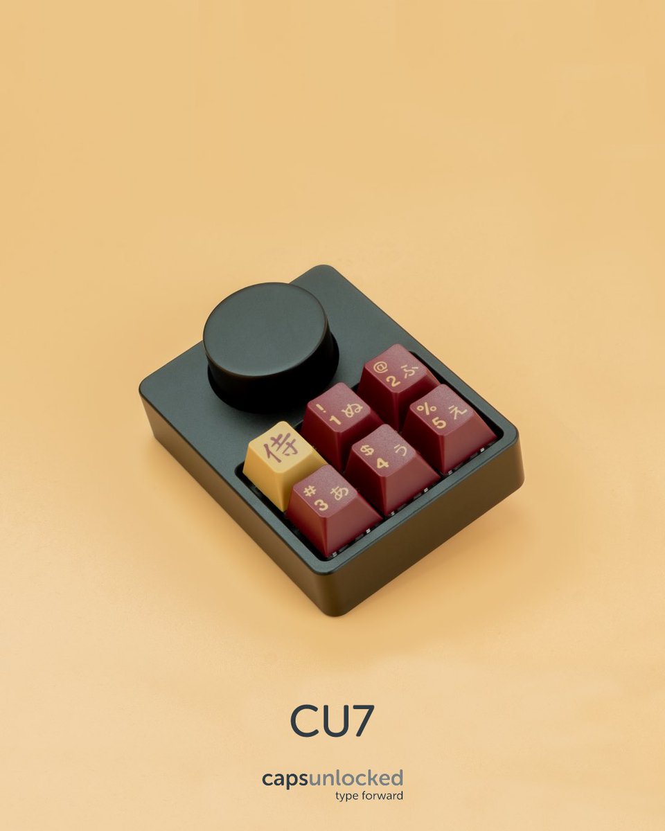 Limited amount of CU7s available in the latest group buy. Click the link below and join today!

caps-unlocked.com/group-buy-cu7-…