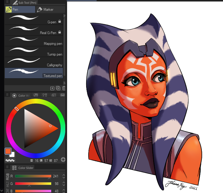 ArtofJulianaKey's tweet photo. #Ahsoka https://t.co/rWFkUbdzkF