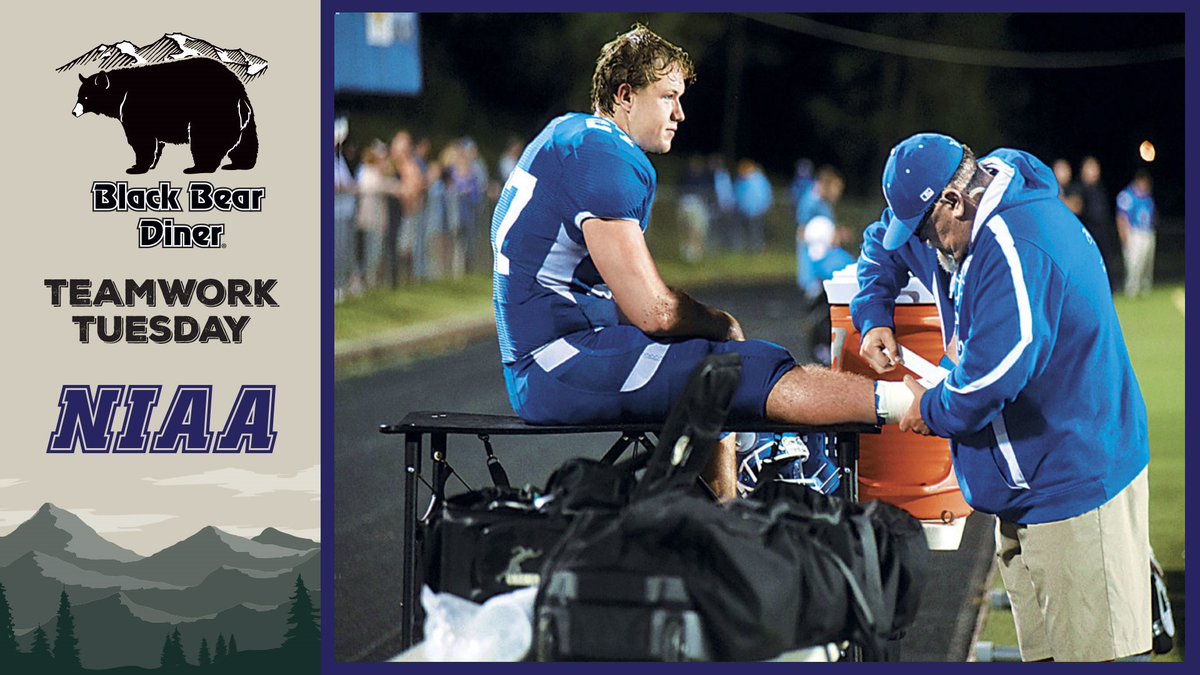 It's #TeamworkTuesday presented by <a href="/BlackBearDiner/">Black Bear Diner</a> and we want to take a moment to recognize all of the athletic trainers in the NIAA. Whether it's at practice, at games, or in the training room, our teams aren't complete without them.Who keeps your team strong? Tag them below!🐻