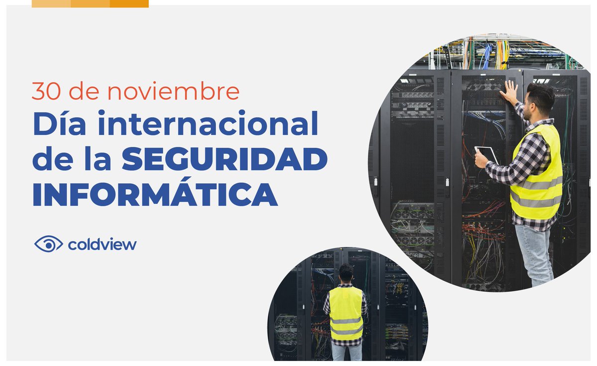 ColdviewLatam's tweet photo. Hoy saludamos a los héroes y heroínas de la industria que trabajan día a día protegiendo el activo más importante de las organizaciones: la información. #DíaInternacionaldelaSeguridadInformática https://t.co/sbMCpsnYqz