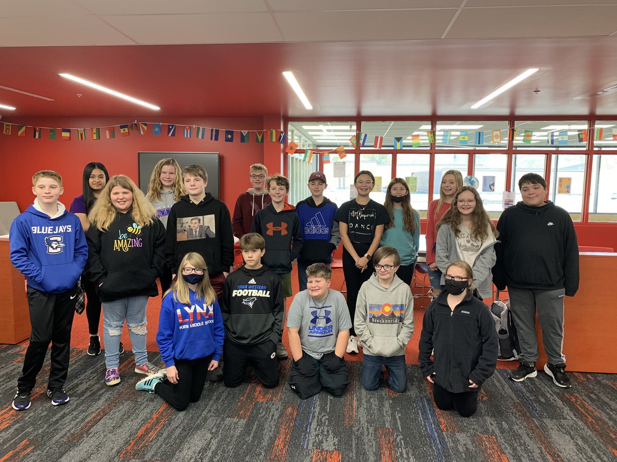 CalcYouLessToo's tweet image. @Kirn_MS is celebrating our @Kirn_IB Reflective Students of the Month! Congratulations &amp;amp; thank you for being leaders in our school! We are #CBProud of how you live #theLYNXway every single day!