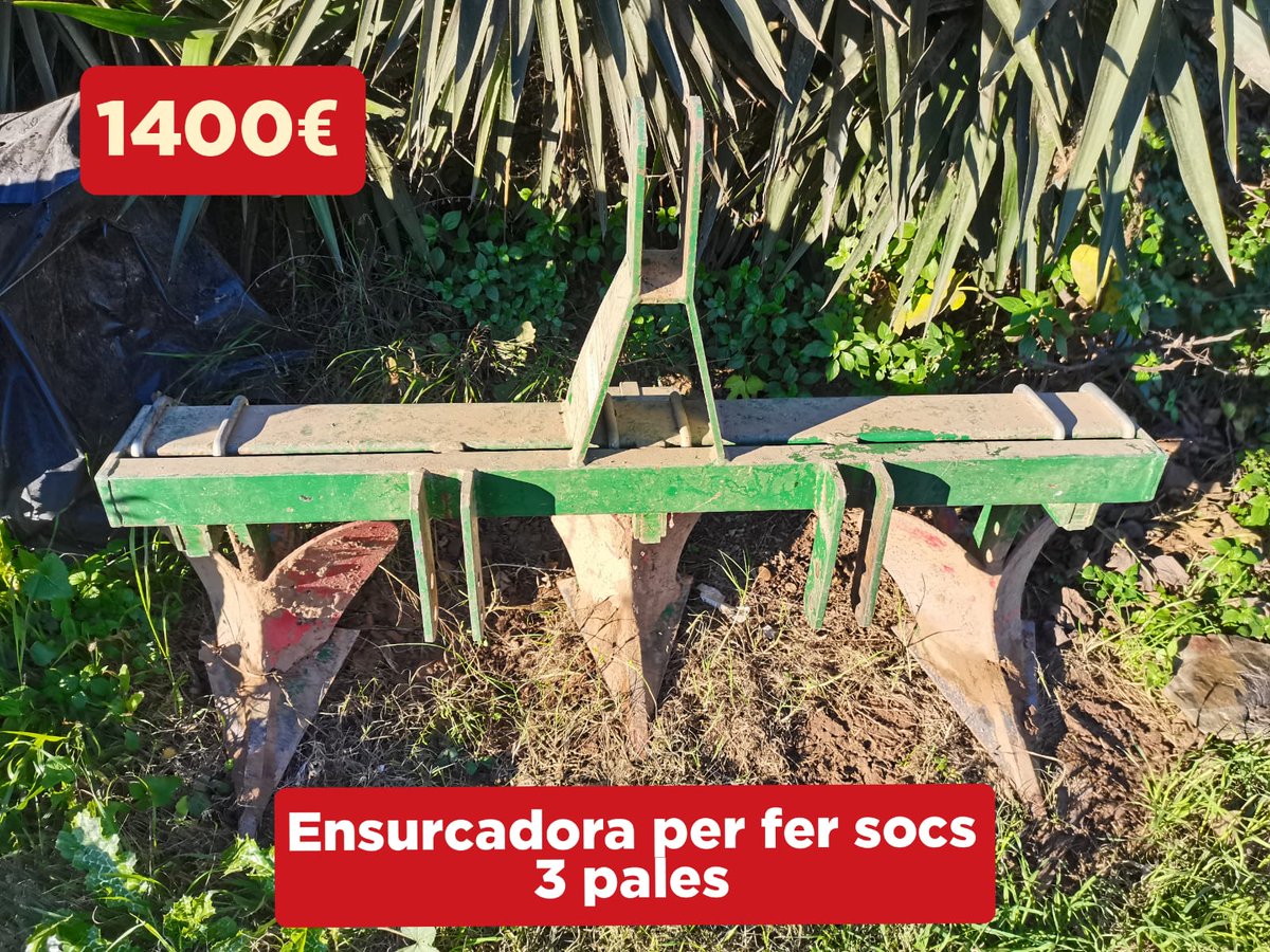 GENT DE TWITTER, NECESSITO AJUDA!! RT 📢📢📢📢📢📢
Un company no li ha funcionat l'explotació d'horta ecològica hi ha de plegar. 😓😓
Si hi ha algun interessat per comprar aquestes eines, pel privat us donaré el contacte. Tot és bastant nou.
RT 📢📢📢📢📢
Moltes gràcies
