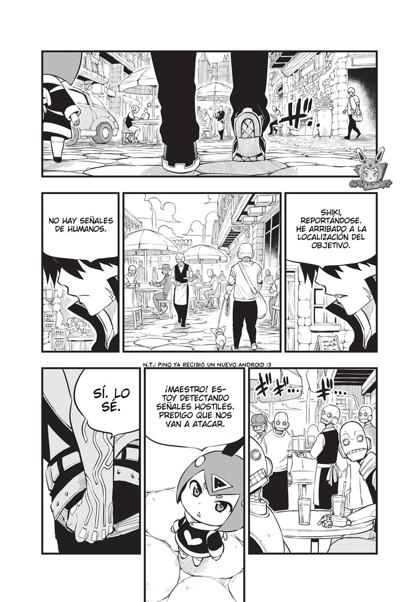 Gineik_cH's tweet photo. Un capítulo que nos muestra un timeskip de 3 años, muchas cosas cambiaron, pero sigue el tema de fondo: derrotar a Ziggy.
Les comparto el capítulo 170 de Edens Zero en español.
#edenszero #capitulo170 #shiki #rebecca #weisz #homura #pino https://t.co/tY5A65kYVW