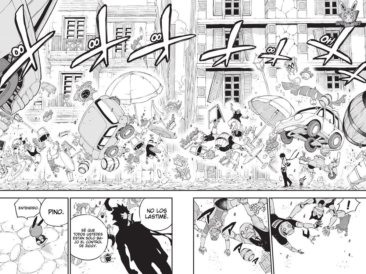 Gineik_cH's tweet photo. Un capítulo que nos muestra un timeskip de 3 años, muchas cosas cambiaron, pero sigue el tema de fondo: derrotar a Ziggy.
Les comparto el capítulo 170 de Edens Zero en español.
#edenszero #capitulo170 #shiki #rebecca #weisz #homura #pino https://t.co/tY5A65kYVW