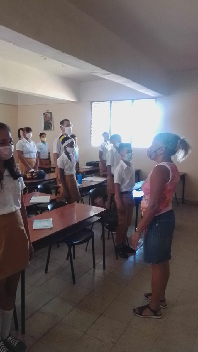 BasicaBoti's tweet photo. Cumplimiento de las prioridades en el trabajo con nuestros pioneros en el debate del acontecer nacional e internacional y proceso de merienda escolar.#NivelEducativoSbGtmo #CubaMined #DireccionMunicipaldeEducacionGtmo https://t.co/bBMFG7VrDE