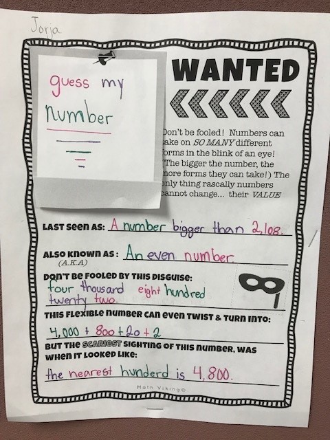 west_retsd's tweet photo. Guess My Number: A great game you can play with your K-5 students.  They love trying to guess your number.  Make the game even more educational by having them ask you questions about the number, is it even, is it smaller than 50. How few questions will it take to guess right. https://t.co/AcxOynkPUT