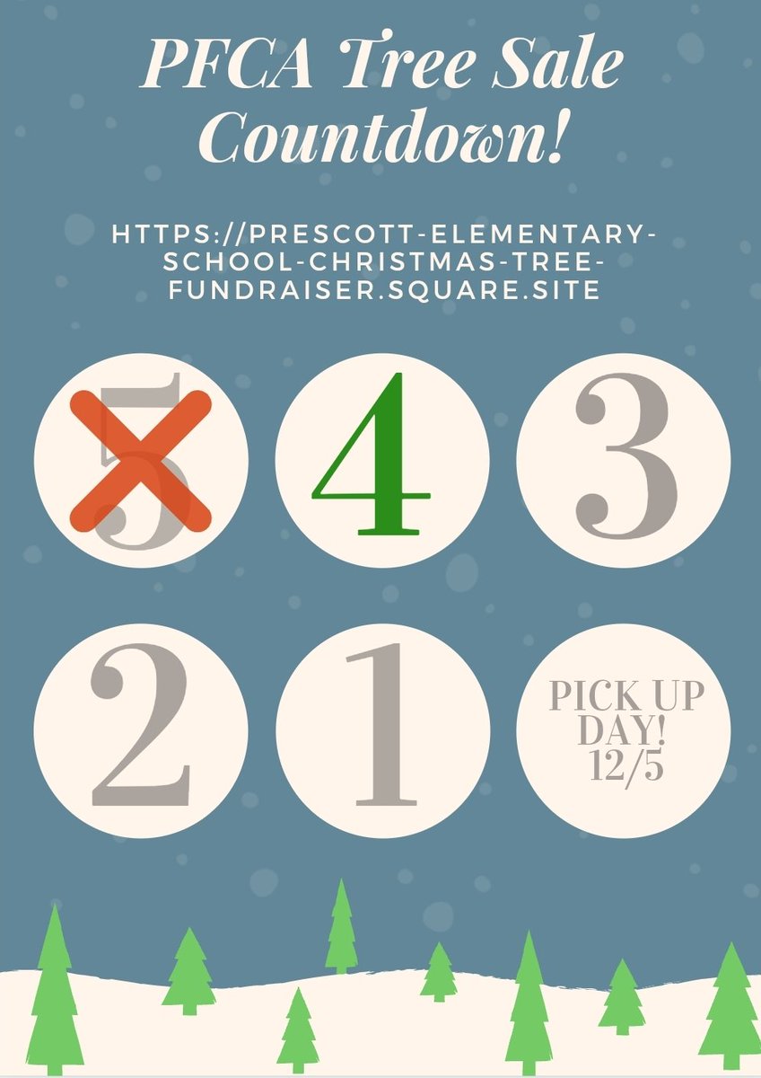 CommunityPfca's tweet image. 4 days left to pre-order a Holiday Tree and Wreath and support Prescott Elementary! Place your order here: …christmas-tree-fundraiser.square.site #buylocalpdx