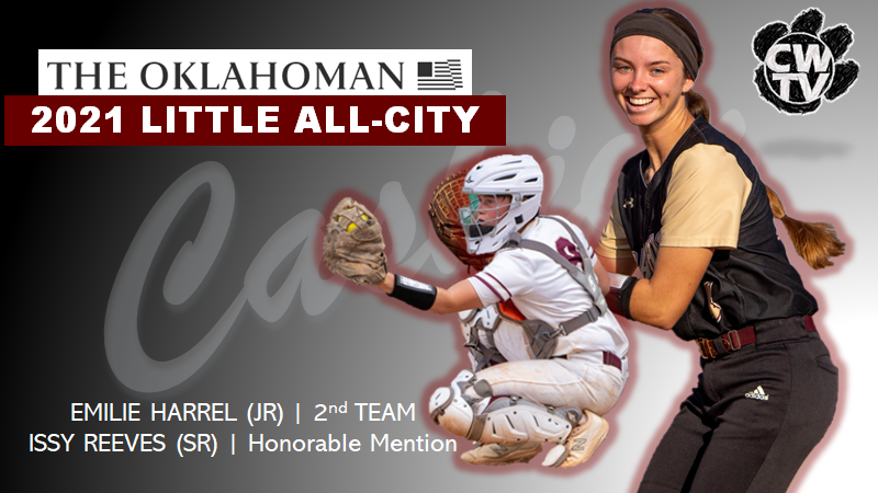 CONGRATS TO EMILIE and ISSY!
<a href="/HSVarsity/">HSVarsity from The Oklahoman</a> 2021 LITTLE ALL-CITY SOFTBALL

🥎 Junior EMILIE HARREL- 2nd Team
🥎 Senior ISSY REEVES- Honorable Mention

#allwedoiswin

oklahoman.com/story/sports/h…