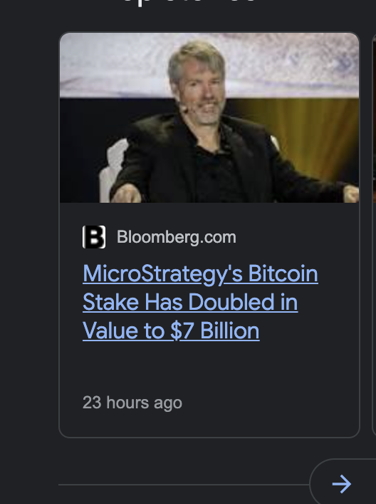 byronronron's tweet photo. How does one value MicroStrategy?

Market cap seems to be correlated directly to its investment in Bitcoin, which suggest its wildly undervalued.

Can someone prove me wrong? https://t.co/bHnWhUBGGb