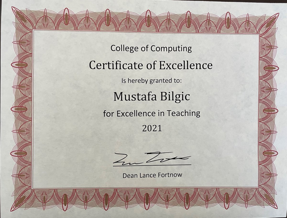 Mustafa Bilgic tweet media