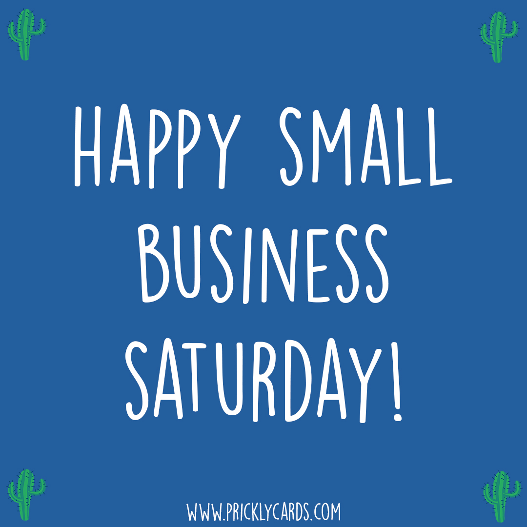 PricklyCards's tweet photo. Happy Small Business Saturday! 

We'd love to follow some more small businesses – give us a wave and tag yourself! 👋

#SmallBizSatUK https://t.co/3eaMz41IGu