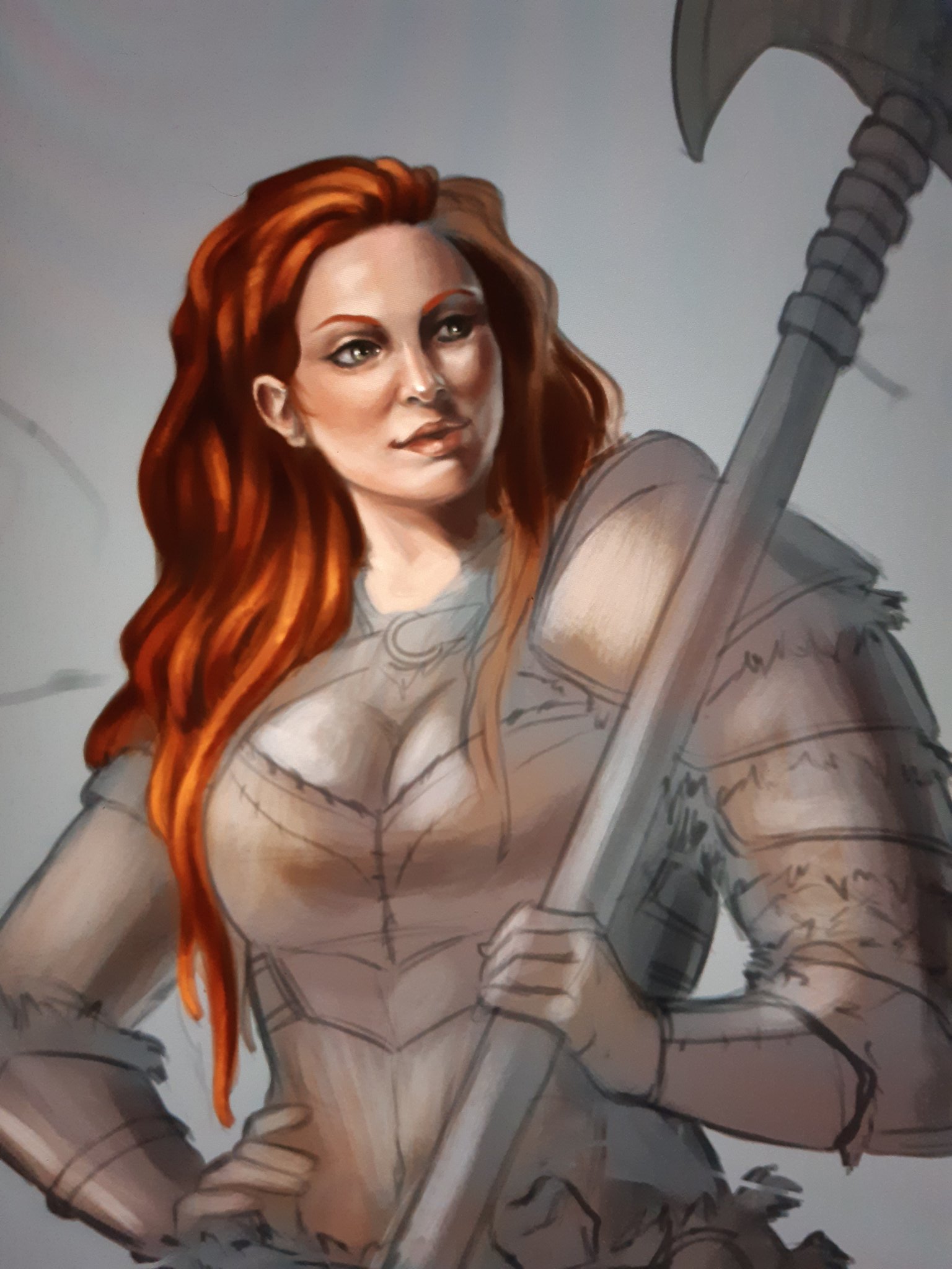 Hekate Art on X: New commission in progress 🔥 #dnd5e #dndart #Pathfinder  #barbarian t.coDGEgrScKV7  X