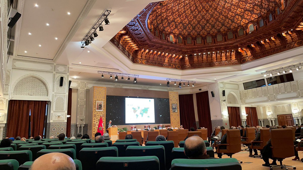 CdeFigueiredo's tweet photo. Dans la cadre du cycle de conférences du #centenaire de la présence diplomatique #Suisse au #Maroc, intervention du Dr Jörg Frieden, président du Conseil d'administration du #SIFEM (#Swiss Investment Fund for #EmergingMarkets ), à l'Académie du Royaume du Maroc https://t.co/hXH804aVcr