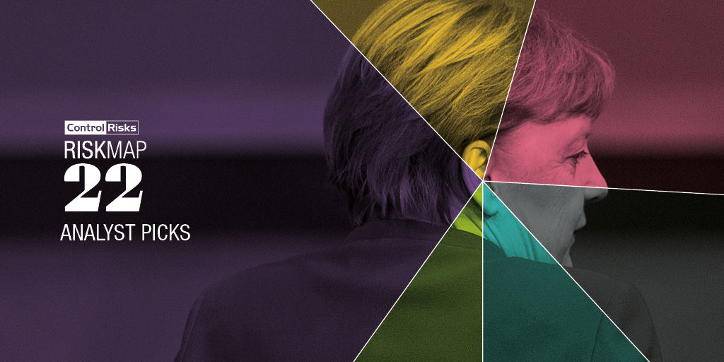 Control_Risks's tweet photo. 2022 will see the EU adjusting to life without German Chancellor Angela Merkel, devoid of the leader who so often brokered deals between the bloc’s members.  
Read more: https://t.co/5xAeqgwWBC 
#RiskMap2022 #AnalystPicks #RiskManagement #EU" https://t.co/Se9hIlG7HR
