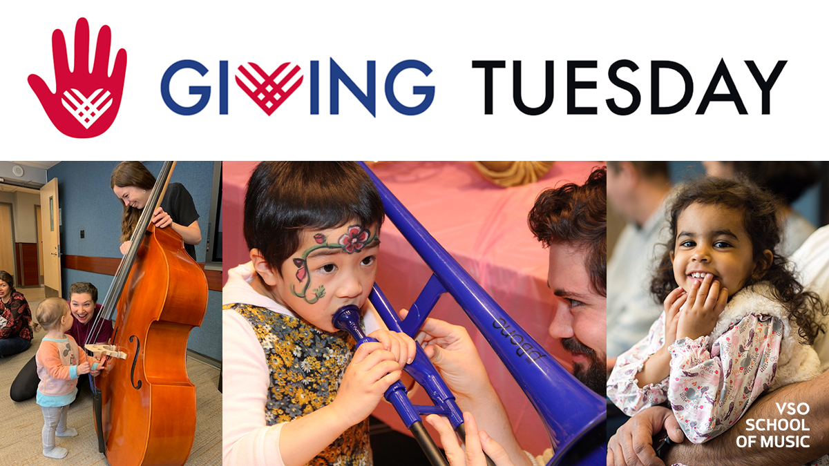 Please donate today, #GivingTuesday: ow.ly/Ba1f50GZUkw
and your gift to the VSO School will be used to share the joy of music with people of all ages and abilities,  bringing to life our vision of music for ALL.

#musicforall #universallanguage #supportmusiceducation