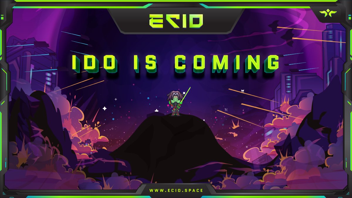 ECIOspace's tweet image. . I D O   I S   C O M I N G .

#ECIO #ECIOspace