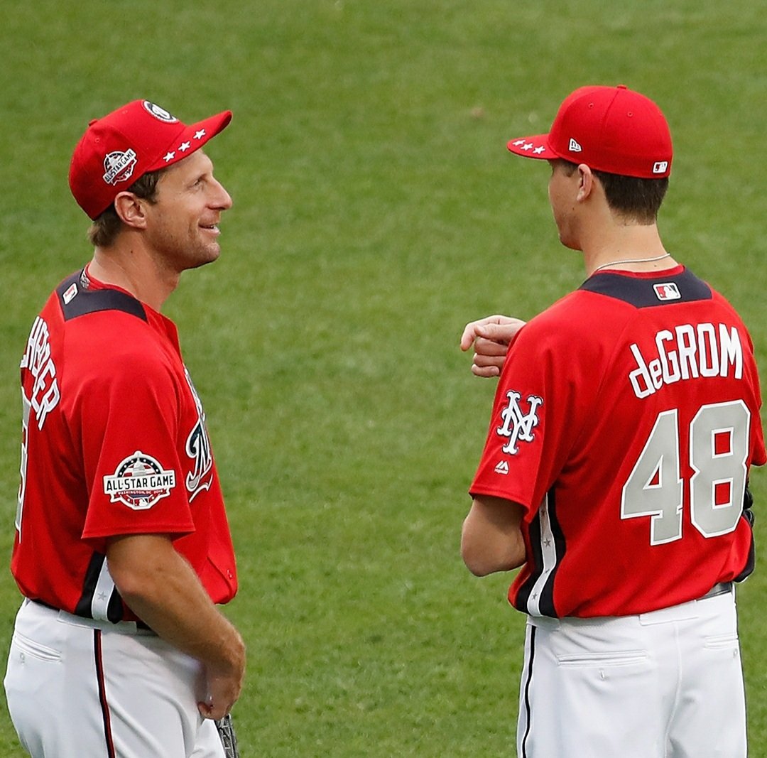 purobeisbolmx's tweet photo. ¡No digan tonterías! Esta dupla nunca será mejor que Randy Johnson y Curt Schilling.

#MLB #Mets #Dbacks https://t.co/JgnoohaaBT